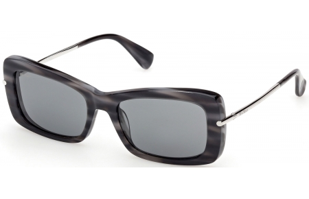 Gafas de Sol - MaxMara - MM0194 - 64A  STRIPED GREY // SMOKE