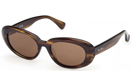 Gafas de Sol - MaxMara - MM0196 - 61N  STRIPED BROWN // BROWN