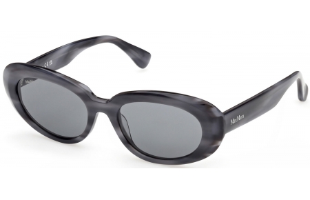 Gafas de Sol - MaxMara - MM0196 - 64A  STRIPED GREY // SMOKE