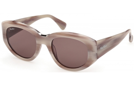 Gafas de Sol - MaxMara - MM0198 - 20E  STRIPED BEIGE // BROWN