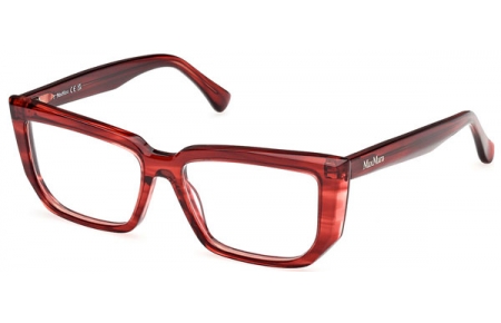 Lunettes de vue - MaxMara - MM5160 - 068  STRIPED RED