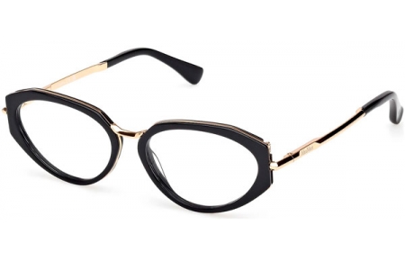 Monturas - MaxMara - MM5185 - 001  SHINY BLACK