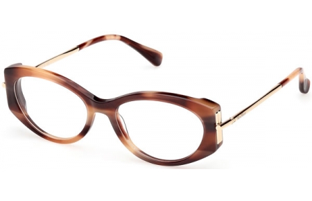 Monturas - MaxMara - MM5204 - 047  STRIPED LIGHT BROWN PALE GOLD