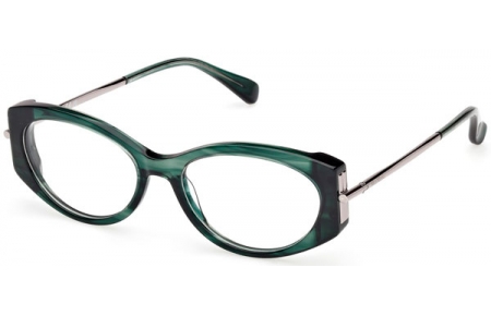 Monturas - MaxMara - MM5204 - 098  STRIPED GREEN SHINY RUTHENIUM