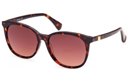 Sunglasses - MaxMara - MM0022 PRISM1 - 54Z  RED HAVANA // VIOLET GRADIENT MIRROR