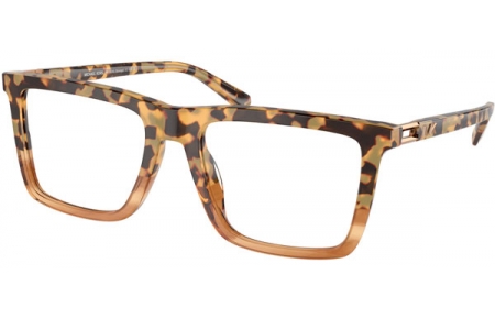 Lunettes de vue - Michael Kors - MK4124U SORENGO - 3965  BROWN BLOCK TORTOISE