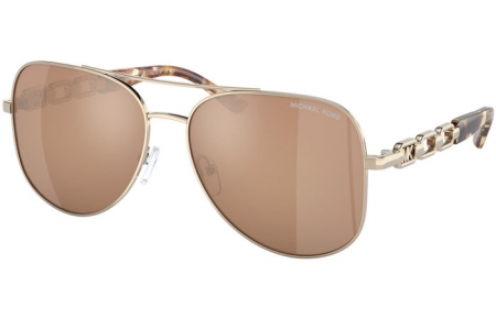 Gafas de Sol - Michael Kors - MK1121 CHIANTI - 10147P LIGHT GOLD // GOLD MIRROR