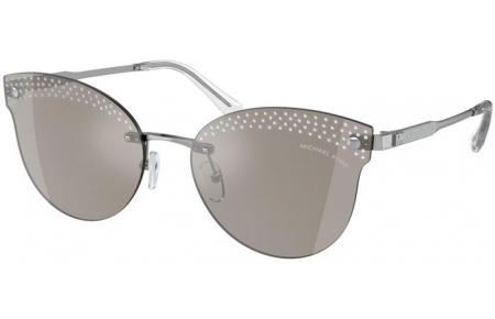 Sunglasses - Michael Kors - MK1130B ASTORIA - 10156G  SILVER // SILVER MIRROR WITH CRYSTALS