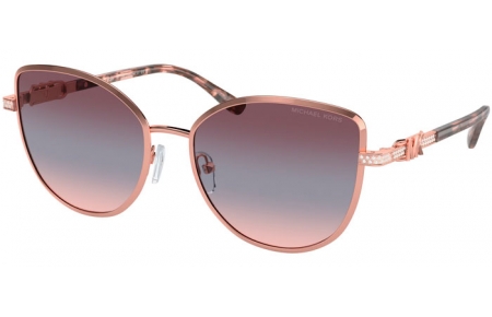 Lunettes de soleil - Michael Kors - MK1144B CATALONIA - 11080J  SHINY ROSE GOLD // BLUE GRADIENT PINK