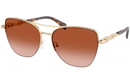 Gafas de Sol - Michael Kors - MK1163 DORADO BEACH - 101413  SHINY LIGHT GOLD // DARK BROWN GRADIENT