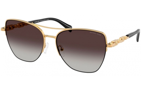 Lunettes de soleil - Michael Kors - MK1163 DORADO BEACH - 18968G  SHINY GOLD // DARK GREY GRADIENT