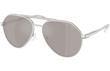 Gafas de Sol - Michael Kors - MK1168 BRENTWOOD - 19036G  MATTE SILVER // SILVER MIRROR