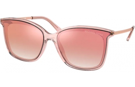 Gafas de Sol - Michael Kors - MK2079U ZERMATT - 31756F TRANSPARENT PINK // ROSE GRADIENT GOLD MIRROR