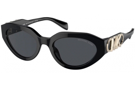 Lunettes de soleil - Michael Kors - MK2192 EMPIRE OVAL - 300587  BLACK // GREY