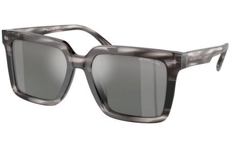 Sunglasses - Michael Kors - MK2217U ABRUZZO - 396688  BLACK HORN  // GREY GRADIENT MIRROR