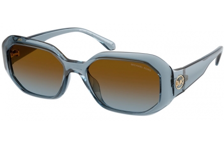 Gafas de Sol - Michael Kors - MK2240U SIESTA KEY - 401413  TRANSPARENT DENIM // BROWN GRADIENT BLUE