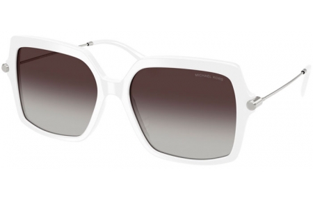 Gafas de Sol - Michael Kors - MK2247U QUOGUE - 31008G  WHITE OPTIC // DARK GREY GRADIENT