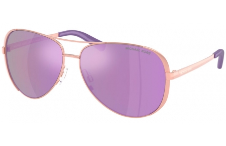 Gafas de Sol - Michael Kors - MK5004 CHELSEA - 10034V ROSE GOLD // PURPLE MIRROR