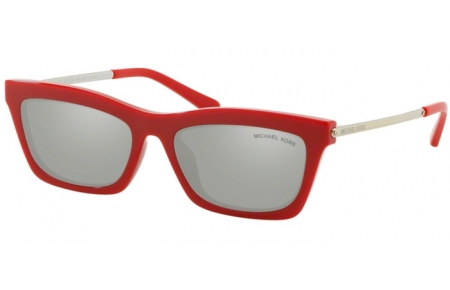 Sunglasses - Michael Kors - MK2087U STOWE - 33356G RED // SILVER MIRROR