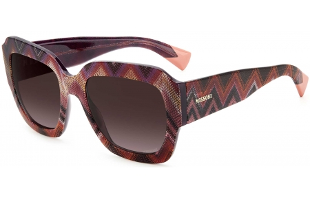 Gafas de Sol - Missoni - MIS 0079/S - S68 (HA) PATTERNED PINK VIOLET // BROWN GRADIENT