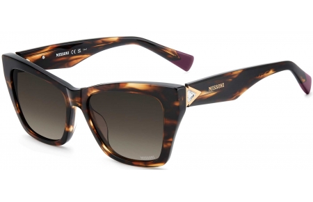 Gafas de Sol - Missoni - MIS 0278/G/S - KVI (HA) STRIPED BROWN // BROWN GRADIENT