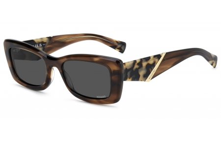 Gafas de Sol - Missoni - MIS 0296/S - 2OK (IR) HAVANA HORN // GREY