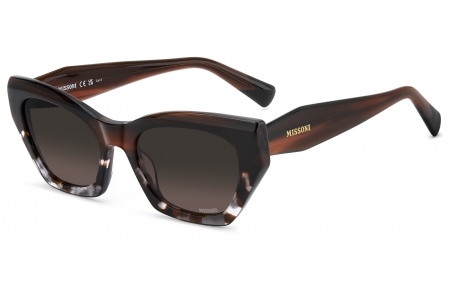 Gafas de Sol - Missoni - MIS 0300/S - 9N4 (O9) HAVANA BROWN // PLUM GRADIENT