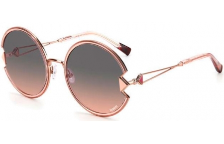 Lunettes de soleil - Missoni - MIS 0074/S - EYR (FF) GOLD PINK // GREY FUCHSIA GRADIENT