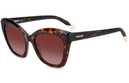 Lunettes de soleil - Missoni - MIS 0112/S - 086 (HA) DARK HAVANA // BROWN GRADIENT