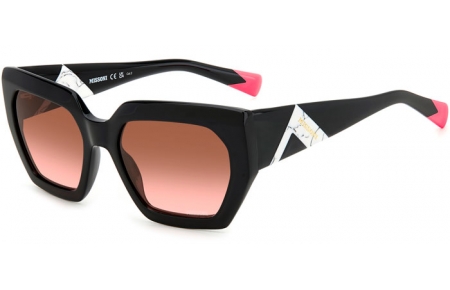 Lunettes de soleil - Missoni - MIS 0170/S - 807 (M2) BLACK // BROWN PINK GRADIENT