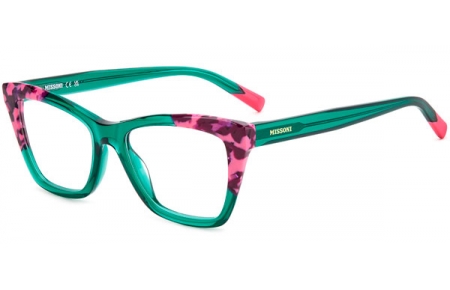 Lunettes de vue - Missoni - MIS 0174 - MYA GREEN PINK HAVANA