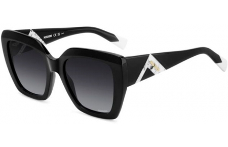 Lunettes de soleil - Missoni - MIS 0197/S - 807 (9O) BLACK // DARK GREY GRADIENT