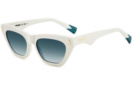 Lunettes de soleil - Missoni - MIS 0205/S - SZJ (08) IVORY // DARK BLUE GRADIENT