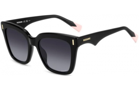 Lunettes de soleil - Missoni - MIS 0206/G/S - 807 (9O) BLACK // DARK GREY GRADIENT