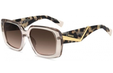 Lunettes de soleil - Missoni - MIS 0246/G/S - HAM (HA) CHAMPAGNE // BROWN GRADIENT