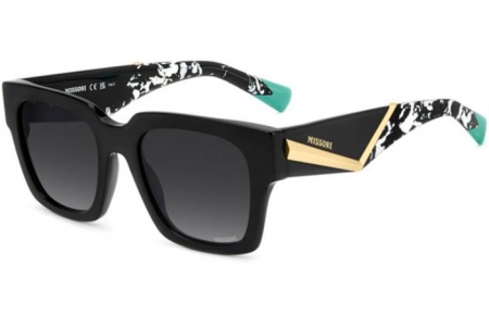 Lunettes de soleil - Missoni - MIS 0247/S - 807 (9O) BLACK // DARK GREY GRADIENT