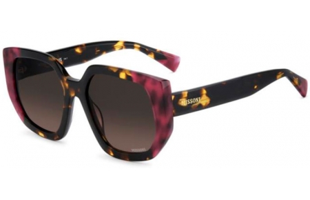 Lunettes de soleil - Missoni - MIS 0250/S - 086 (O9) HAVANA // PLUM GRADIENT