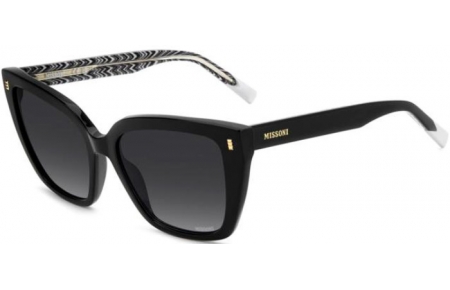 Sunglasses - Missoni - MIS 0257/S - 807 (9O) BLACK // DARK GREY GRADIENT