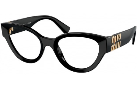 Monturas - Miu Miu - VMU 01VV - 1AB1O1  BLACK