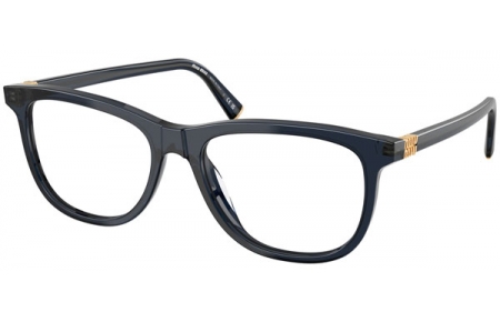 Monturas - Miu Miu - VMU 01WV - 08Q1O1  TRANSPARENT NAVY BLUE