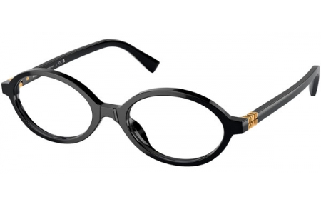 Monturas - Miu Miu - VMU 01XV - 1AB1O1  BLACK