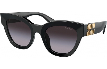 Gafas de Sol - Miu Miu - SMU 01YS - 1AB5D1  BLACK // GREY GRADIENT