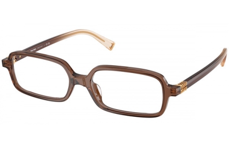 Monturas - Miu Miu - VMU 01YV - 23H1O1  TRANSPARENT BROWN