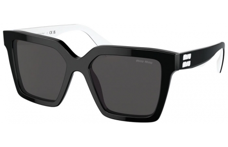 Sunglasses - Miu Miu - SMU 03YS - 10G5S0  BLACK // DARK GREY