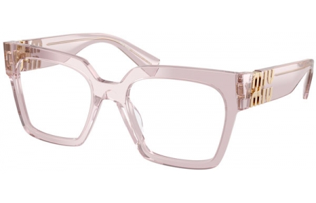 Monturas - Miu Miu - VMU 04UV - 12W1O1  TRANSPARENT MAUVE