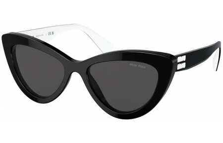 Sunglasses - Miu Miu - SMU 04YS - 10G5S0  BLACK // DARK GREY