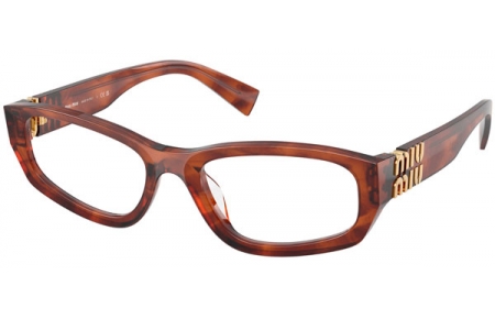 Monturas - Miu Miu - VMU 04YV - 26E1O1  STRIPED TOBACCO