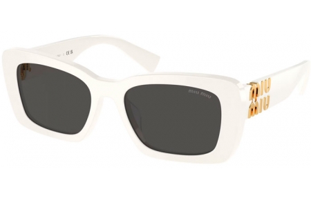 Sunglasses - Miu Miu - SMU 07YS - 1425S0  WHITE // DARK GREY