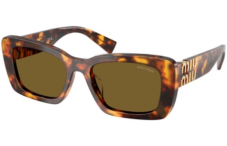 Sunglasses - Miu Miu - SMU 07YS - 14L09Z  HAVANA HONEY // DARK BROWN