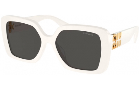 Gafas de Sol - Miu Miu - SMU 10YS - 1425S0  WHITE // DARK GREY